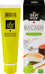 Приправа для суши и роллов SEN SOY Premium Васаби классический, 43г