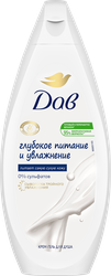 Гель для душа DOVE Глубокое питание и увлажнение, бессульфатный, 250мл