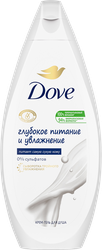 Гель для душа DOVE Глубокое питание и увлажнение, бессульфатный, 250мл