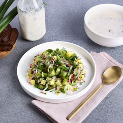 Набор для окрошки ЛЕНТА FRESH Вегетарианский, весовой