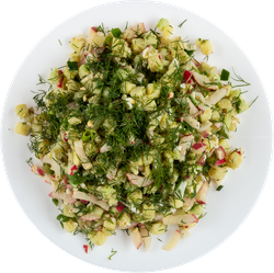 Набор для окрошки ЛЕНТА FRESH Вегетарианский, весовой