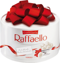 Изображение товара Конфеты RAFFAELLO с цельным миндальным орехом в кокосовой обсыпке, 200г