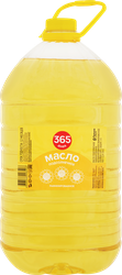 Масло подсолнечное 365 ДНЕЙ рафинированное, 5л