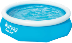 Бассейн надувной BESTWAY Fast Set 3800л 305x76см, Арт. 57266