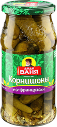 Корнишоны консервированные ДЯДЯ ВАНЯ По-французски, 460г