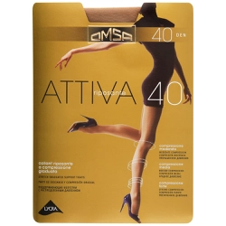 Колготки женские OMSA Attiva 40 den caramello 5