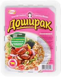 Лапша DOSHIRAK со вкусом телятины, 90г