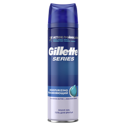 Гель для бритья GILLETTE Series Moisturizing увлажняющий, 200мл