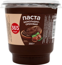 Паста шоколадно-ореховая 365 ДНЕЙ, 350г