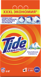 Изображение товара Стиральный порошок TIDE Альпийская свежесть, автомат, 6кг