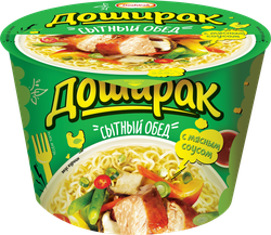 Лапша DOSHIRAK Сытный обед со вкусом курицы, 110г