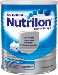 Смесь NUTRILON Пепти Гастро, с 0 месяцев, 450г