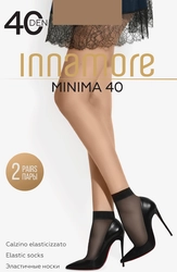 Носки женские INNAMORE Minima 40 den daino, 2пары