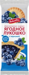 Кекс ХЛЕБНЫЙ ДОМ Ягодное Лукошко с черникой, 2х70г