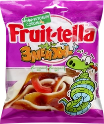 Мармелад жевательный FRUIT-TELLA Змеи XXL, 70г