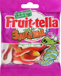 Изображение товара Мармелад жевательный FRUIT-TELLA Змеи XXL, 70г