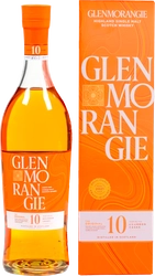 Виски GLENMORANGIE Original Шотландский односолодовый 10 лет 40%, пу/без  п/у, 0.7л