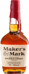 Виски MAKERS MARK Bourbon зерновой 45%, 0.7л