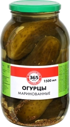 Огурцы маринованные 365 ДНЕЙ, 1,5л