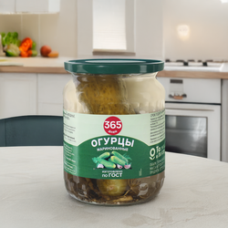 Огурцы маринованные 365 ДНЕЙ, 720мл