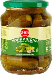 Корнишоны маринованные 365 ДНЕЙ, 720мл