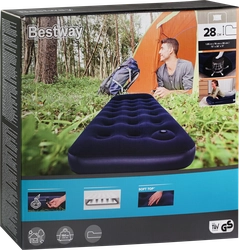 Матрас надувной BESTWAY Easy Inflate одноместный 185х76х28см, со 
встроенным ножным насосом, Арт. 67223