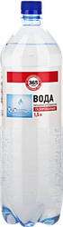 Вода питьевая 365 ДНЕЙ артезианская газированная, 1.5л