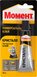Клей контактный МОМЕНТ Кристалл Арт. 422974, 30мл