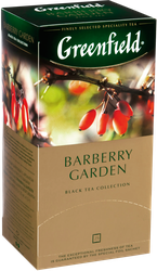 Чай черный GREENFIELD Индийский Barberry Garden, 25пак