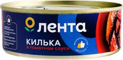 Килька ЛЕНТА в томатном соусе, 240г