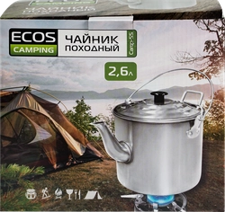 Чайник походный Camp-S5 2.6л, алюминиевый, Арт. 991010