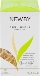 Чай зеленый NEWBY Green Sencha байховый, 25пак