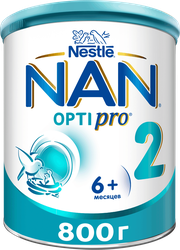 Изображение товара Смесь молочная NAN 2 OptiPro, с 6 месяцев, 800г