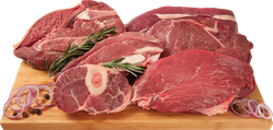 Тазобедренная часть говядины ЛЕНТА FRESH на кости, весовая
