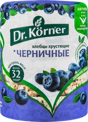 Хлебцы DR KORNER Злаковый коктейль черничный, 100г