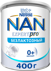 Изображение товара Смесь безлактозная NAN 1 для диетического питания, с 0 месяцев, 400г