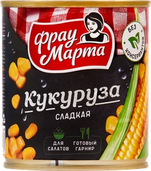 Кукуруза ФРАУ МАРТА сахарная, 310г