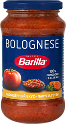Соус томатный BARILLA Bolognese, с говядиной и свининой, 400г