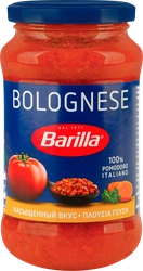 Соус томатный BARILLA Bolognese, с говядиной и свининой, 400г