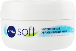 Крем NIVEA Soft интенсивный, увлажняющий с маслом жожоба и витамином Е, 100мл