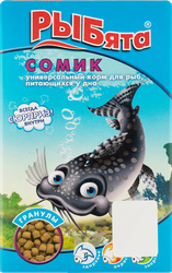 Корм для рыб РЫБЯТА Сомик гранулы, 35г