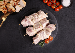 Шашлык из свиной корейки ЛЕНТА FRESH в маринаде