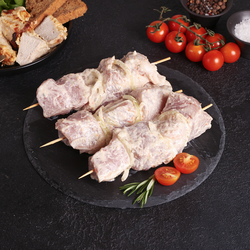 Шашлык из свиной корейки ЛЕНТА FRESH в маринаде
