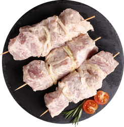 Шашлык из свиной корейки ЛЕНТА FRESH в маринаде