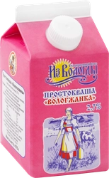 Простокваша ВОЛОГЖАНКА 2,7%, без змж, 470г