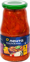 Баклажаны в аджике ЛЕНТА, 500г