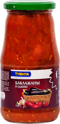 Баклажаны в аджике ЛЕНТА, 500г