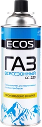 Газ в баллоне ECOS портативный цанговый GC-220, Арт. 140539, 220г