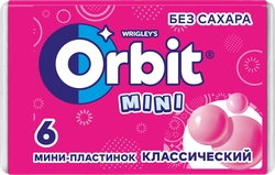 Жевательная резинка ORBIT Детский Классический с ароматом фруктов, 11,5г