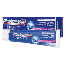 Зубная паста BLEND-A-MED 3D White Бодрящая свежесть, 100мл